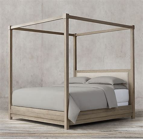 Restoration hardware callum bunk bed. Stacked Canopy Bed | Four poster bed, Four poster, Canopy ...