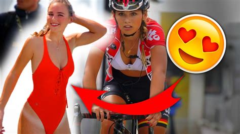 puck moonen hottest female cyclist 😍 youtube