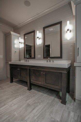 Although gray bathroom floor tiles, particularly in stone looks. Double Sink Vanity Design Ideas, Pictures, Remodel and ...