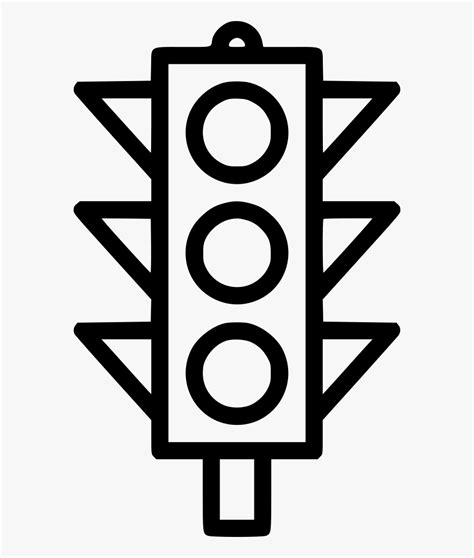 Transparent Traffic Light Icon Png Traffic Light Black And White