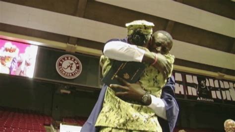 Video Military Mom Surprises Son At Alabama Graduation Abc7 Los Angeles