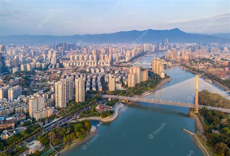 Premium Photo Aerial Photography Of Fuzhou City Scenery Panorama