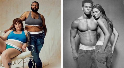 Calvin Klein S Plus Size Underwear Ad Mocked Compared To Topless