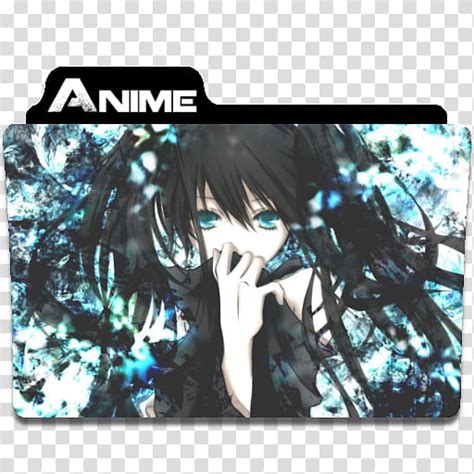 Free Download General Folder Icons Pack I Anime Transparent