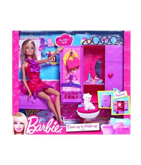 Barbie Dress-Up To Make-Up Closet Doll - Buy Barbie Dress ...