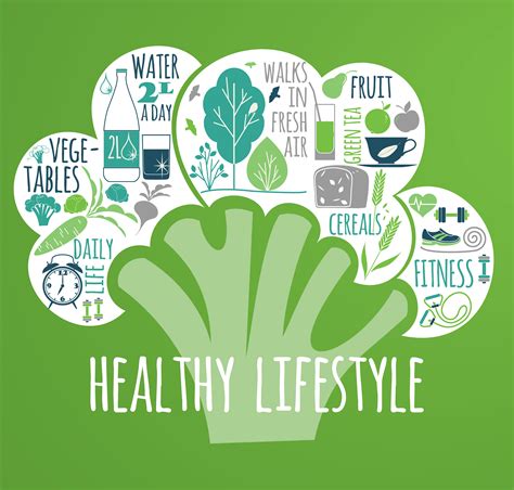 Vector Illustration Of Healthy Lifestyle 302060 Vector Art At Vecteezy