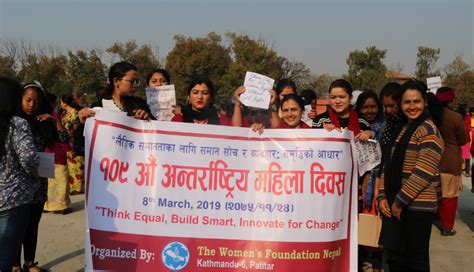 The Women S Foundation Nepal International Women’s Day March 8 2019