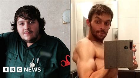 Nottinghamshire Paramedic Loses Half His Body Weight Bbc News
