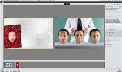 How To Use Photomerge Faces In Photoshop Elements Dummies