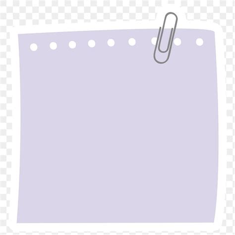 Purple Reminder Note Sticker Design Element Free Image By Rawpixel