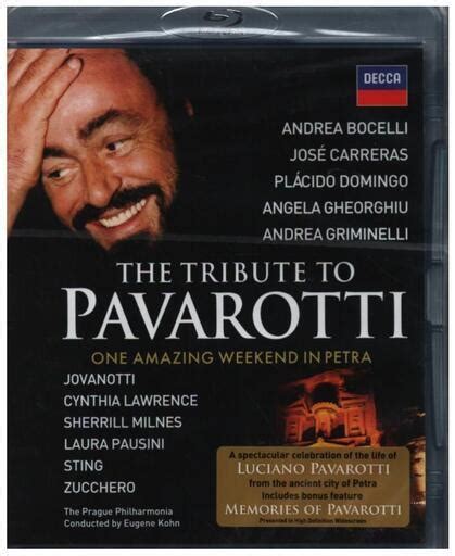 The Tribute To Pavarotti Andrea Bocelli Video Recordsale