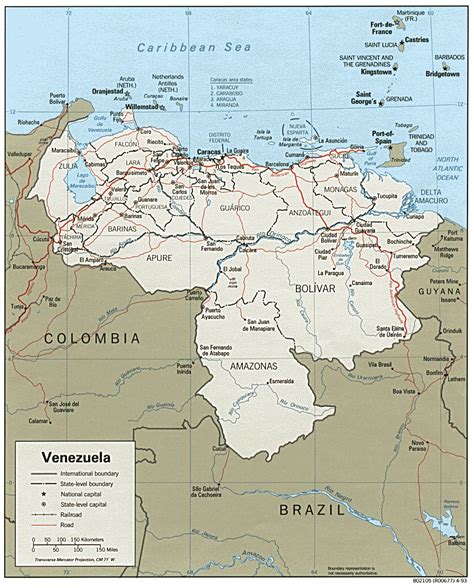 Venezuela Mapas Da Venezuela