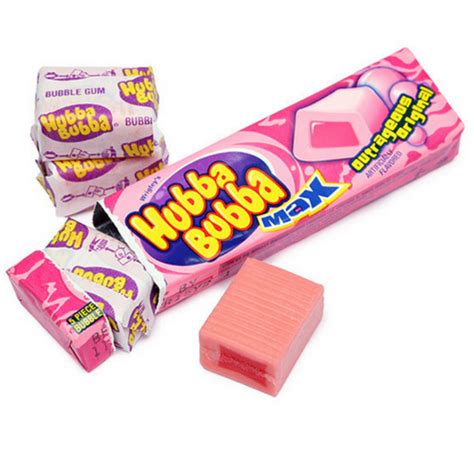 Hubba Bubba Max Bubble Gum Original Bubble Gum Flavor Gum Flavors