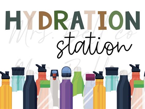 Hydration Station Etsy