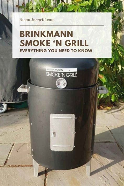 We have the vertical charcoal smoker grill where the charcoal or wood burns in the lower slightly larger bowl, and the upper bowl holds the water these were perfect size for my brinkman smoker. Brinkmann Smoke 'N Grill REVIEWED - The Online Grill