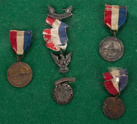 Vintage Boy Scout Medals Lot Of Five
