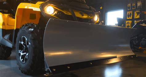 How To Choose The Right Snow Plow For Your Atv Or Side By Side Can Am