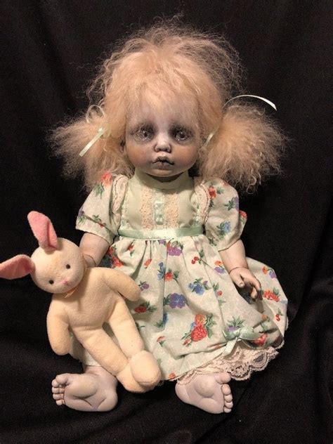 2018 Ghost Girl Ooak Playmates Zombie Baby So Beautiful Reborn Doll