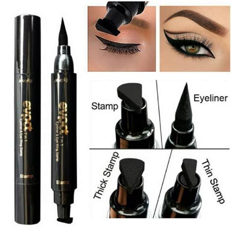 Winged Eyeliner Stamp Waterproof Long Lasting Liquid Eyeliner Pen Eye