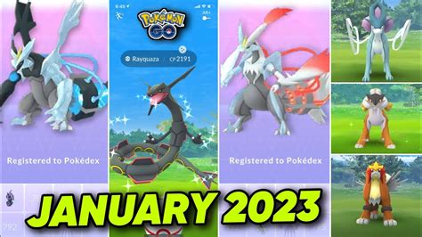 January Month Legendary Pokemon In Pokemon Go January Raid