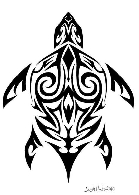 Turtle Tattoos Sea Turtle Tribal Tattoo Clipart Polynesiantattoos