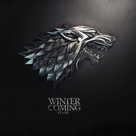 The Dire Wolf Of House Stark Excellent Iphone Background Trono Di