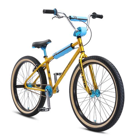 Se Bikes Om Flyer 26 Bmx Bike Retro Series Gold