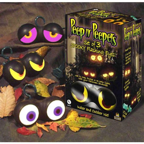 Tis Your Season Peep N Peepers Flashing Eyes Halloween Lights