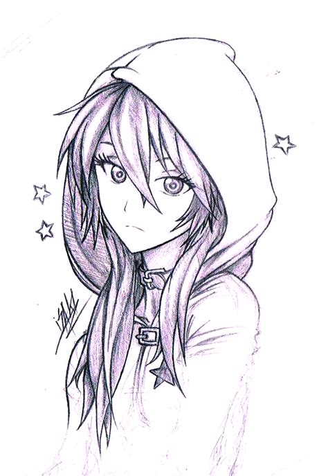 Girls in hoodies | drawing sketches, art drawings, art. anime hoodie hood down - Google Search | Anime | Pinterest | Hoods, Anime and Google search