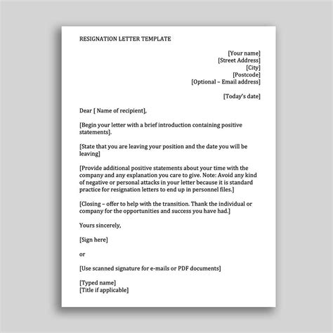 Email cover letter salutation email cover letter format example envelope email cover letter sample email cover letters for resumes email cover letter also read in application letter below. Job Resignation Letter Template for Employees in MS Word ...
