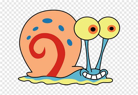 Spongebob Squarepants Gary The Snail Illustration Birthday Wish