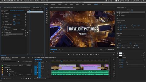 Adobe Premiere Pro Dashboard