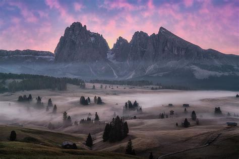 Sunrise At The Seiser Alm Photograph By Martin Podt Fine Art America
