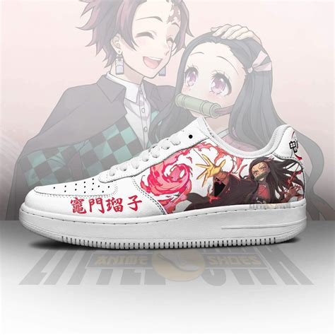 Nezuko X Tanjiro Air Sneakers Custom Demon Slayer Anime Shoes Katheri