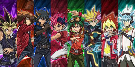 Yu Gi Oh Protagonists By C4lance On Deviantart
