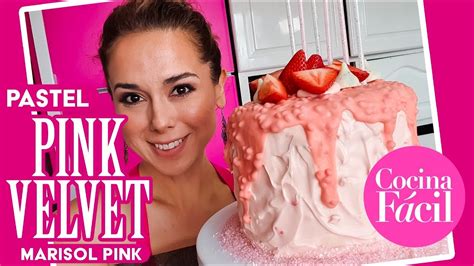 Pastel Pink Velvet Sin Horno Marisolpink Velvet Cocina Fácil Edición