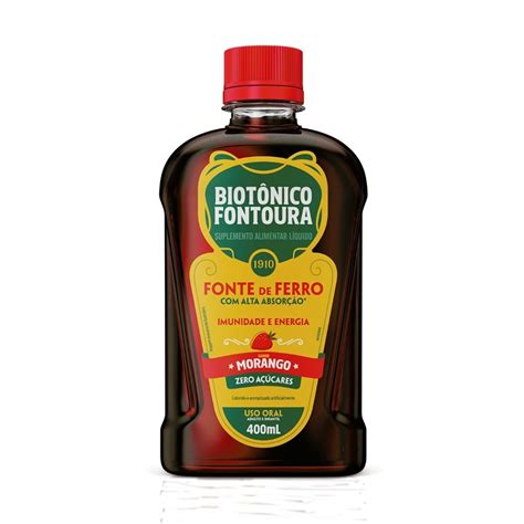 Teor Alcoólico Biotonico Fontoura