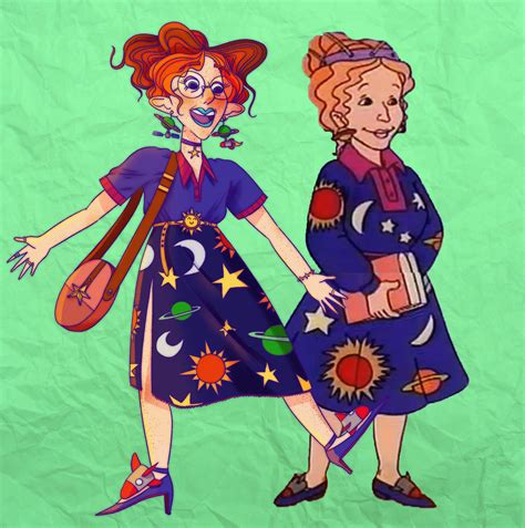 redesigning ms frizzle on behance