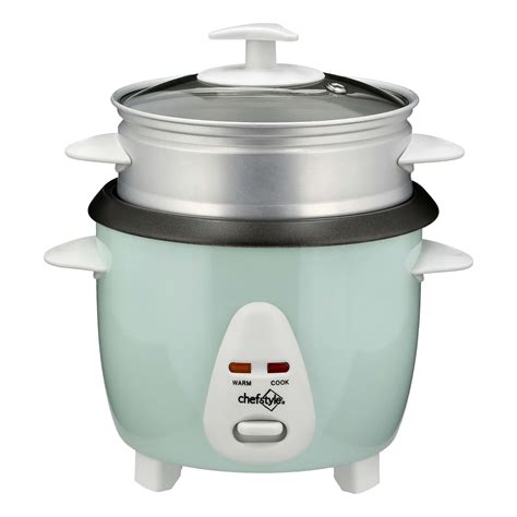 Chefstyle Mint 1 Touch Rice Cooker With Food Steamer Shop Appliances