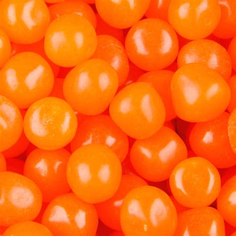 Orange Fruit Sours Candy Balls Orange Fruit Sours Candy Balls