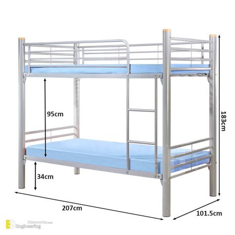 Useful Standard Bunk Bed Dimension Ideas Engineering Discoveries