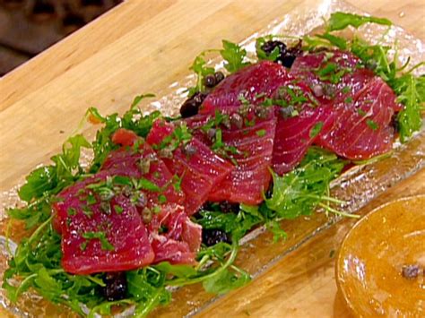 Healthy Recipes Tuna Carpaccio Recipe
