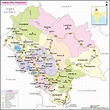 Himachal Pradesh Map | Map of Himachal Pradesh Map - State, Districts ...