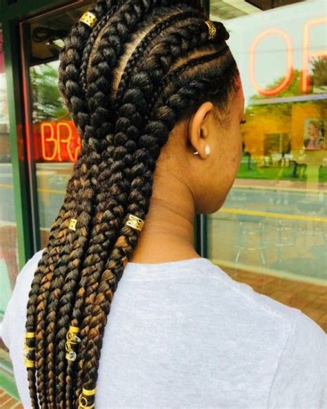 58 Trendy Jumbo Cornrows For Black Women New Natural Hairstyles