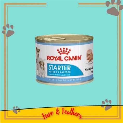 Royal Canin Starter Mousse Mother And Baby Dog 195g 1can Fandf