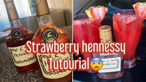 Strawberry Pineapple Hennessy Cocktail Youtube Hennessy Cocktails Hennessy Drinks Mixed