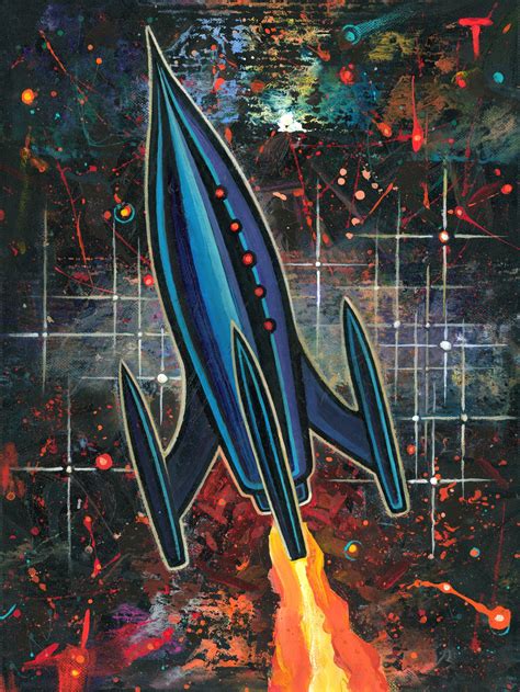 Rocket Painting 89 Space Art Projects Space Art Rocket Art