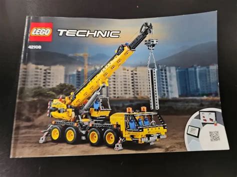 Instruction Manual Only Lego Technic 42108 Mobile Crane Manual 272