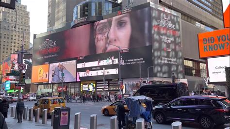 Times Square Video Billboard Ads April 20 2022 Youtube