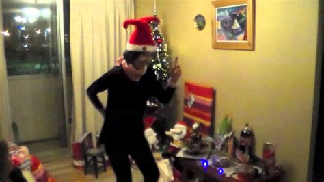 Tía Sandra Bailando En Navidad Youtube